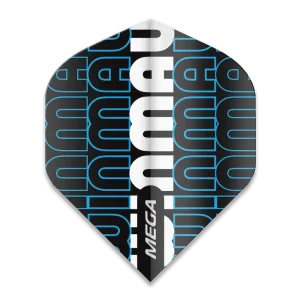 Mega Standard Winmau Logo - Black & Blue 6900-235