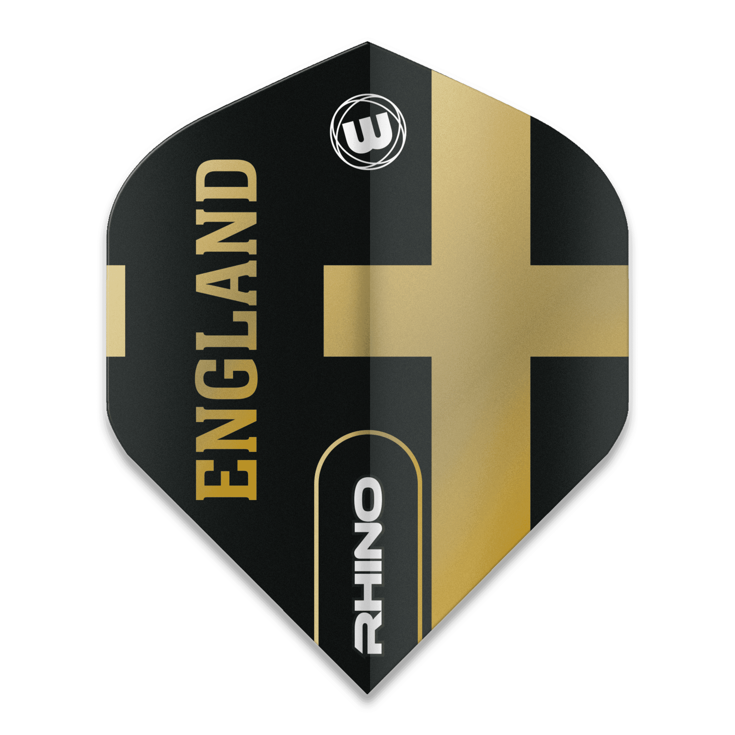 Winmau Rhino Black & Gold Flag - England 6905.200
