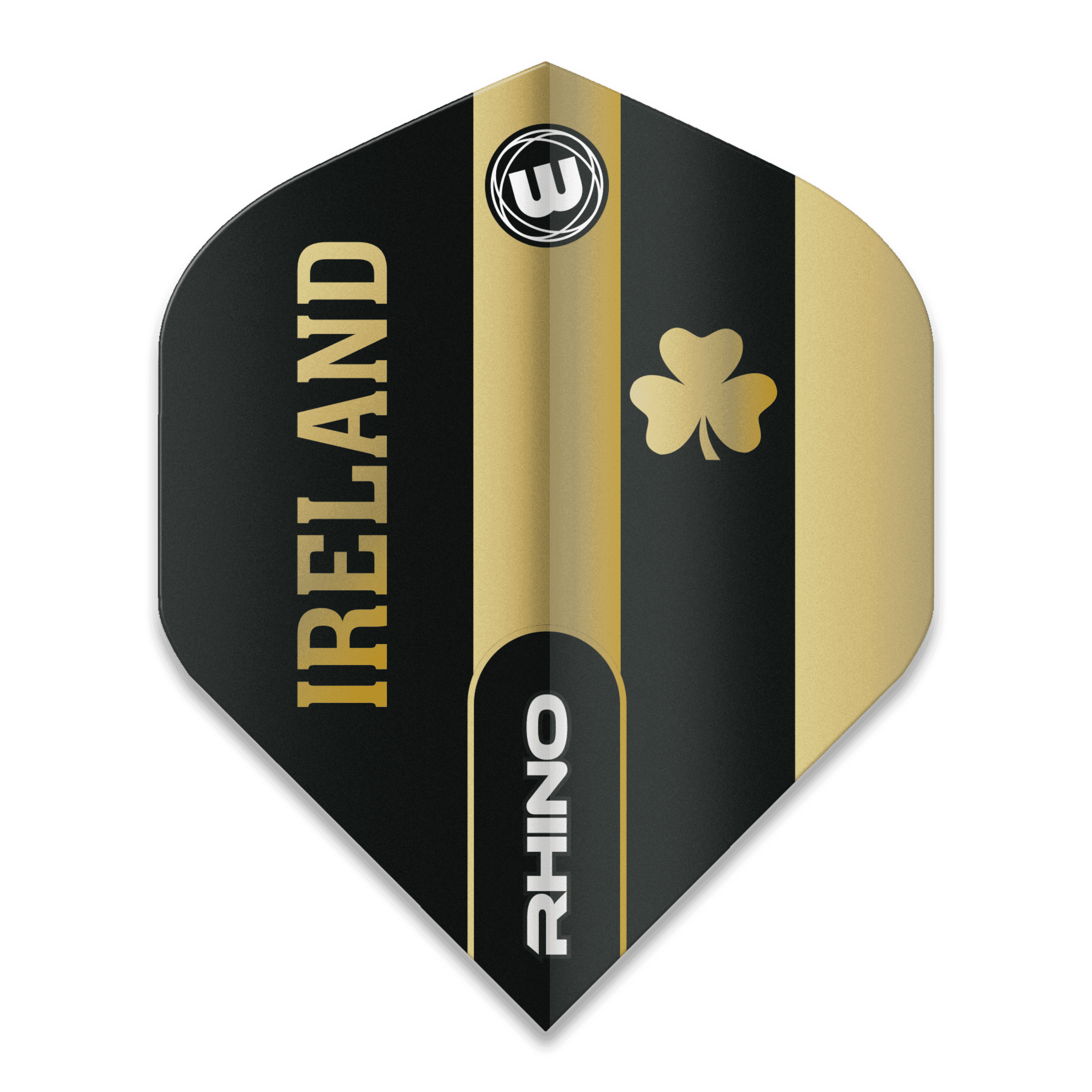 Winmau Rhino Black & Gold Flag - Ireland 6905.203