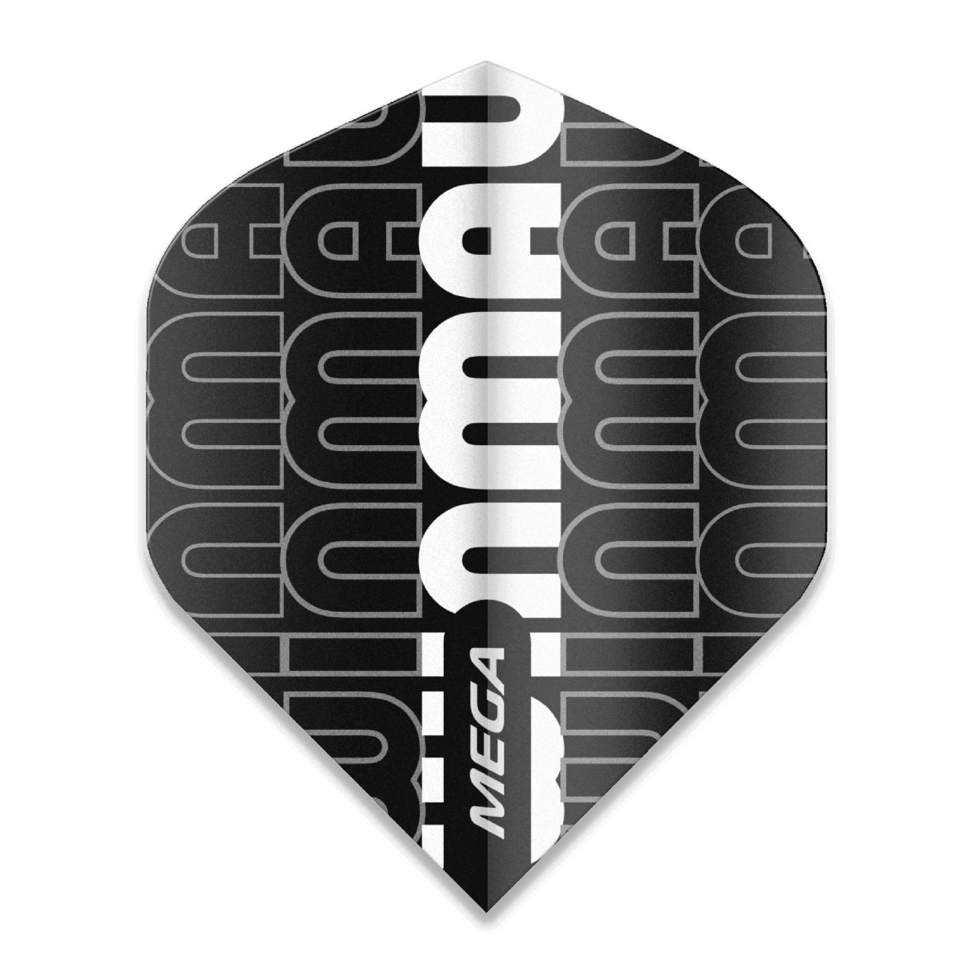 Mega Standard Winmau Logo - Black & Grey 6900-236