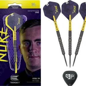 TARGET LUKE LITTLER 90% SWISS POINT STEEL TIP DARTS - Bild 4