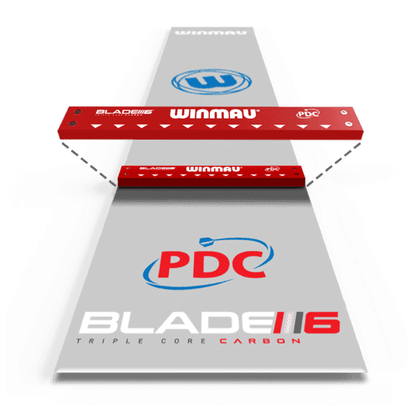 Winmau Dartmatta Clearzone PVC