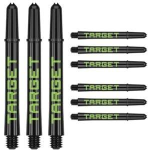 Target Pro Grip 3 Set Black & Green Medium 48mm
