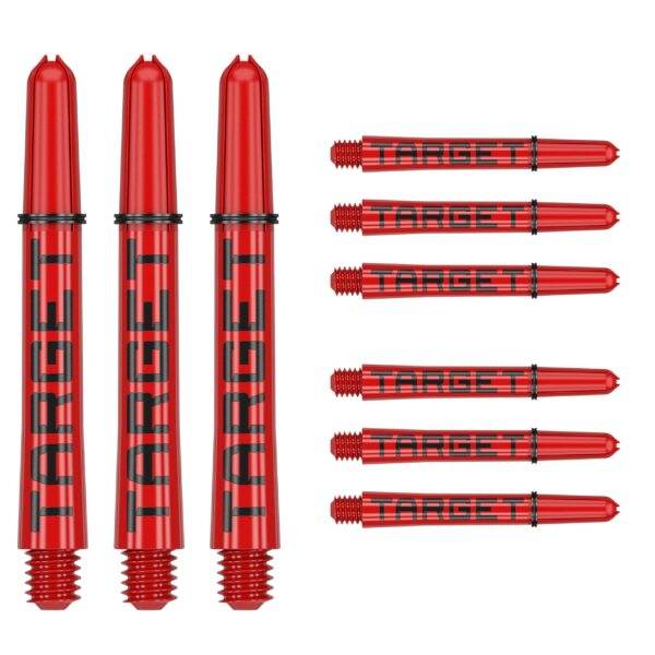Target Pro Grip 3 Set Red & Black Intermediate 41mm