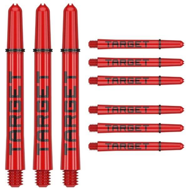 Target Pro Grip 3 Set Red & Black Medium 48mm