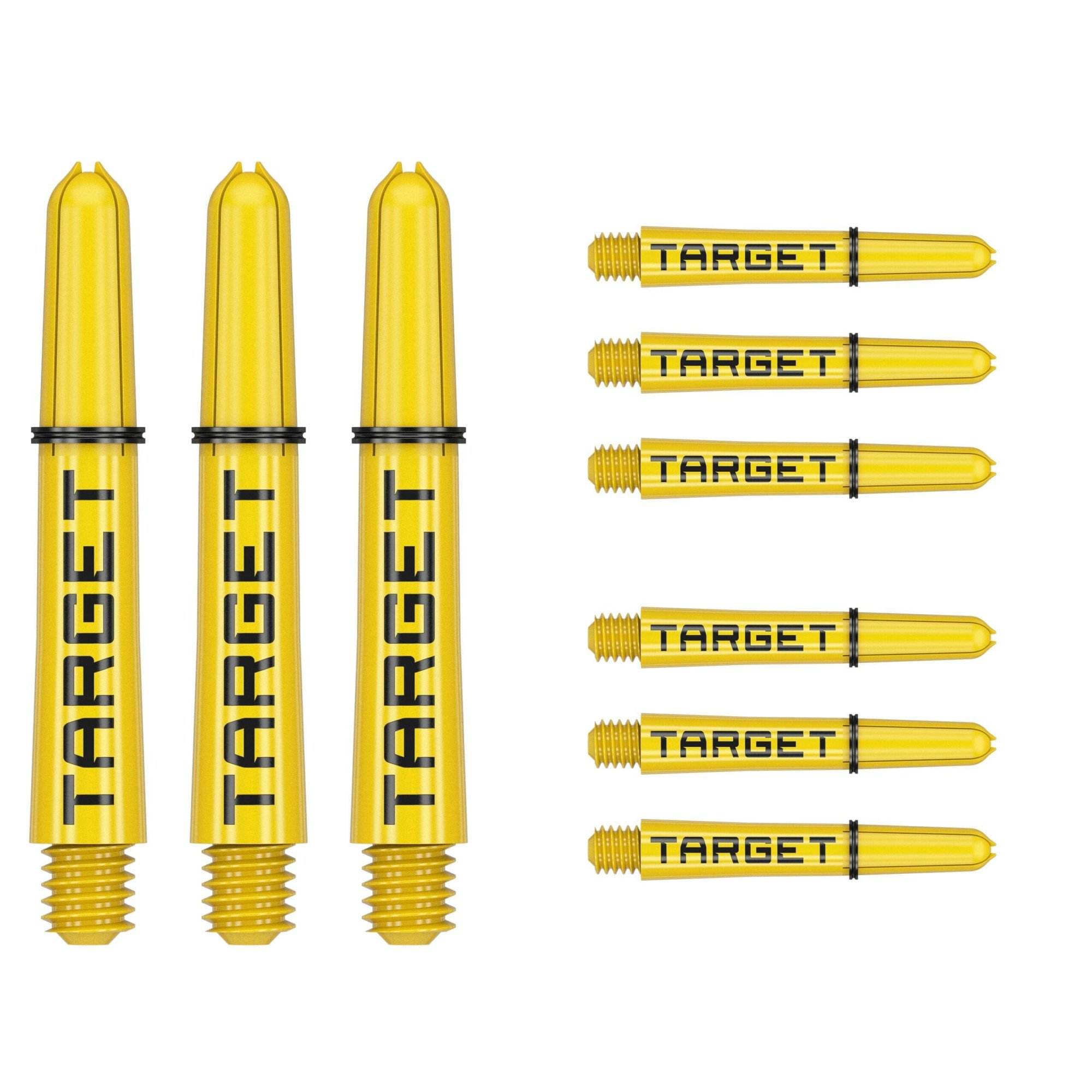 Target Pro Grip 3 Set Yellow & Black Short 34mm
