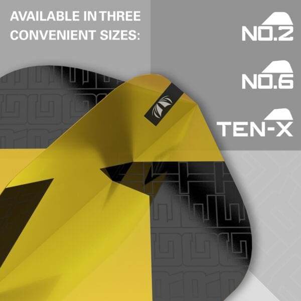 Target Tag black & yellow *3 sets NO2 Flights