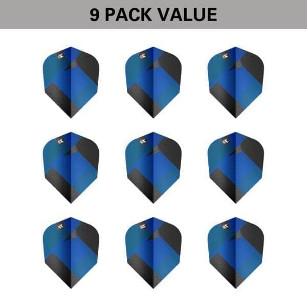Target Tag black & blue *3 sets NO6 Flights