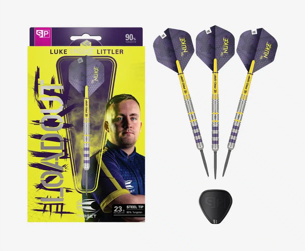 LUKE LITTLER 90% SP LOUDOUT STEEL TIP DARTS 2024 - Bild 3