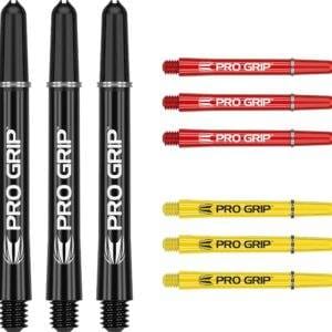 Target Darts 3*Sets of Pro Grip Black/Red/Yellow