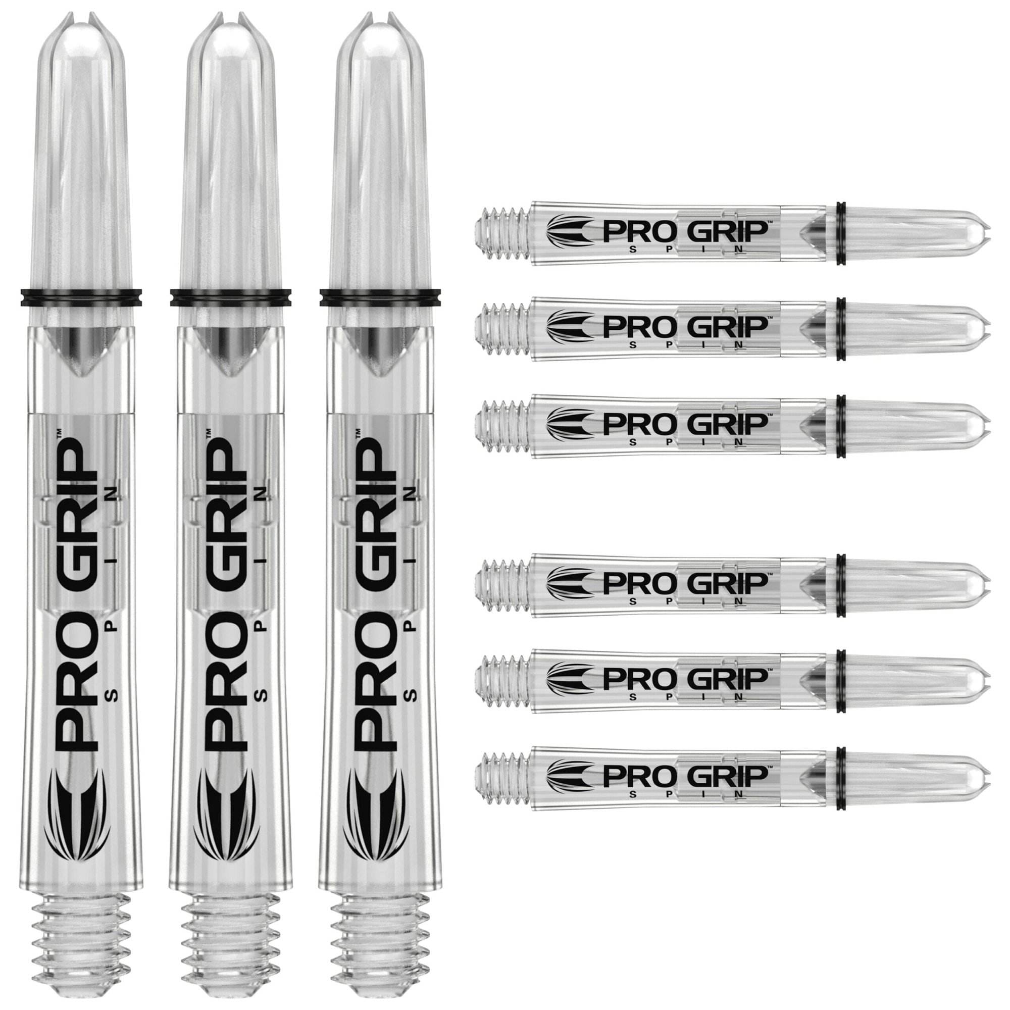 Target Pro Grip 3 Sets Spin Clear Intermediate 41mm