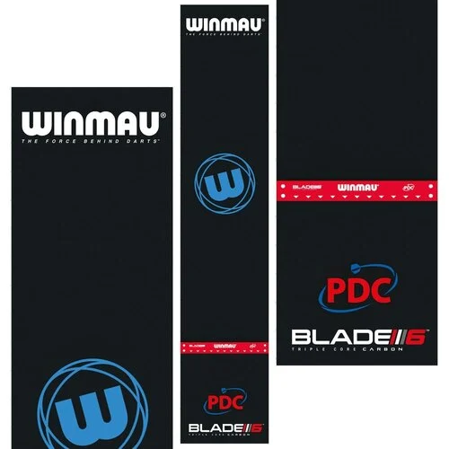 Winmau Dartmatta Clearzone PVC Black - Bild 2