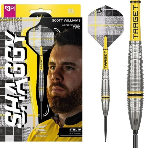 Target Scott Williams G2 Swiss Point 90% Steel Tip Darts
