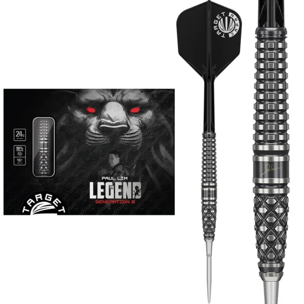 Target Japan Paul Lim "The Legend" Gen 8 90% Tungsten 24 Gram