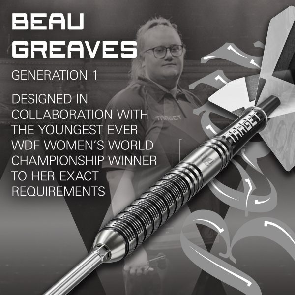 Target Beau Greaves G1 90% SP Steel Tip Darts
