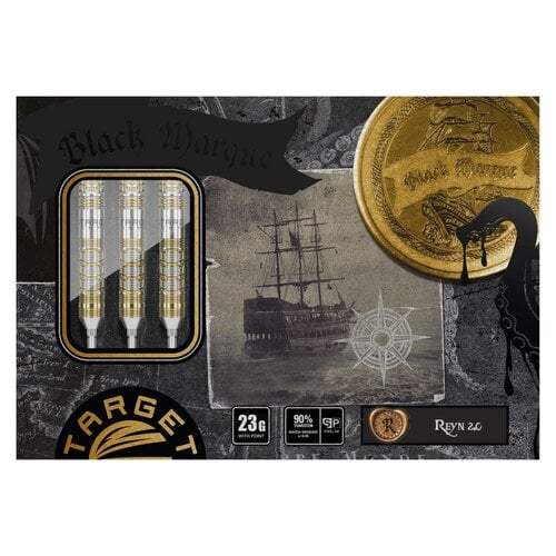 Target Japan Black Marque Reyn G2 Swiss Point 90% Steel Tip Darts - Bild 4