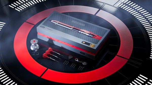 TARGET STAR WARS DARTH VADER LIGHT SABER EDITION 95% 24G SP STEEL TIP DARTS 2025