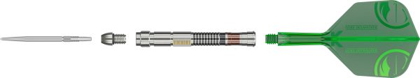 TARGET STAR WARS LUKE SKYWALKER 'THE JEDI KNIGHT' LIGHT SABER EDITION 95% 24G SP STEEL TIP DARTS 2025