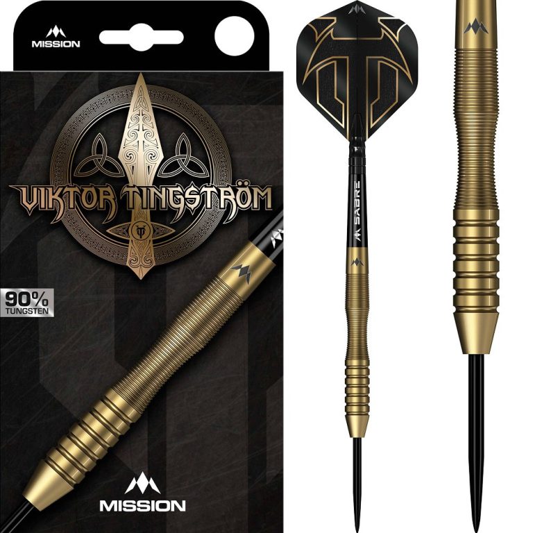 Mission Viktor Tingstrom 90% Steel Tip Darts