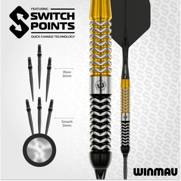 Winmau Exion Parallel Switch Point 90% Tungsten