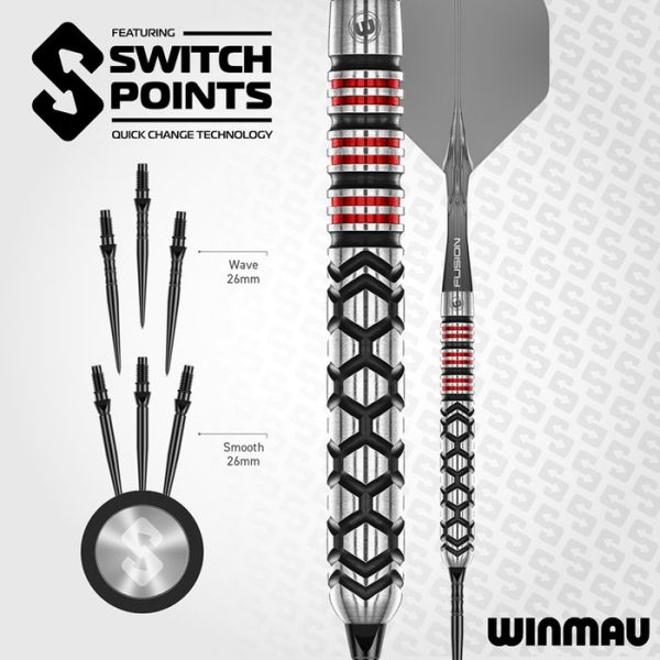 Winmau Fornax Parallel Switch Point 90% Tungsten