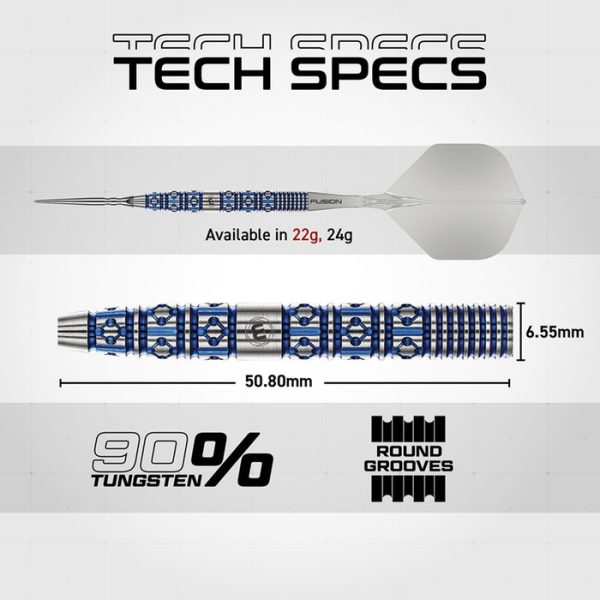 Winmau Lunaris Tapered Switch Point 90% Tungsten