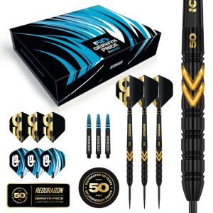 Red Dragon Gerwyn Price 50 Year Anniversary Limited Edition 90% Tungsten