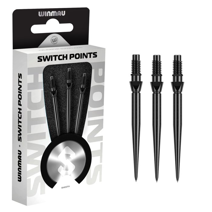 Winmau Switch Point Smooth Black