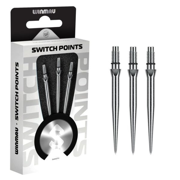 Winmau Switch Point Smooth Silver