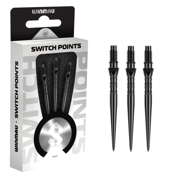 Winmau Switch Point Wave Black
