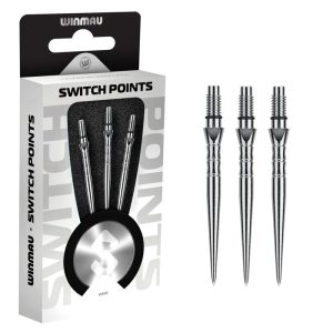 Winmau Switch Point Wave Silver