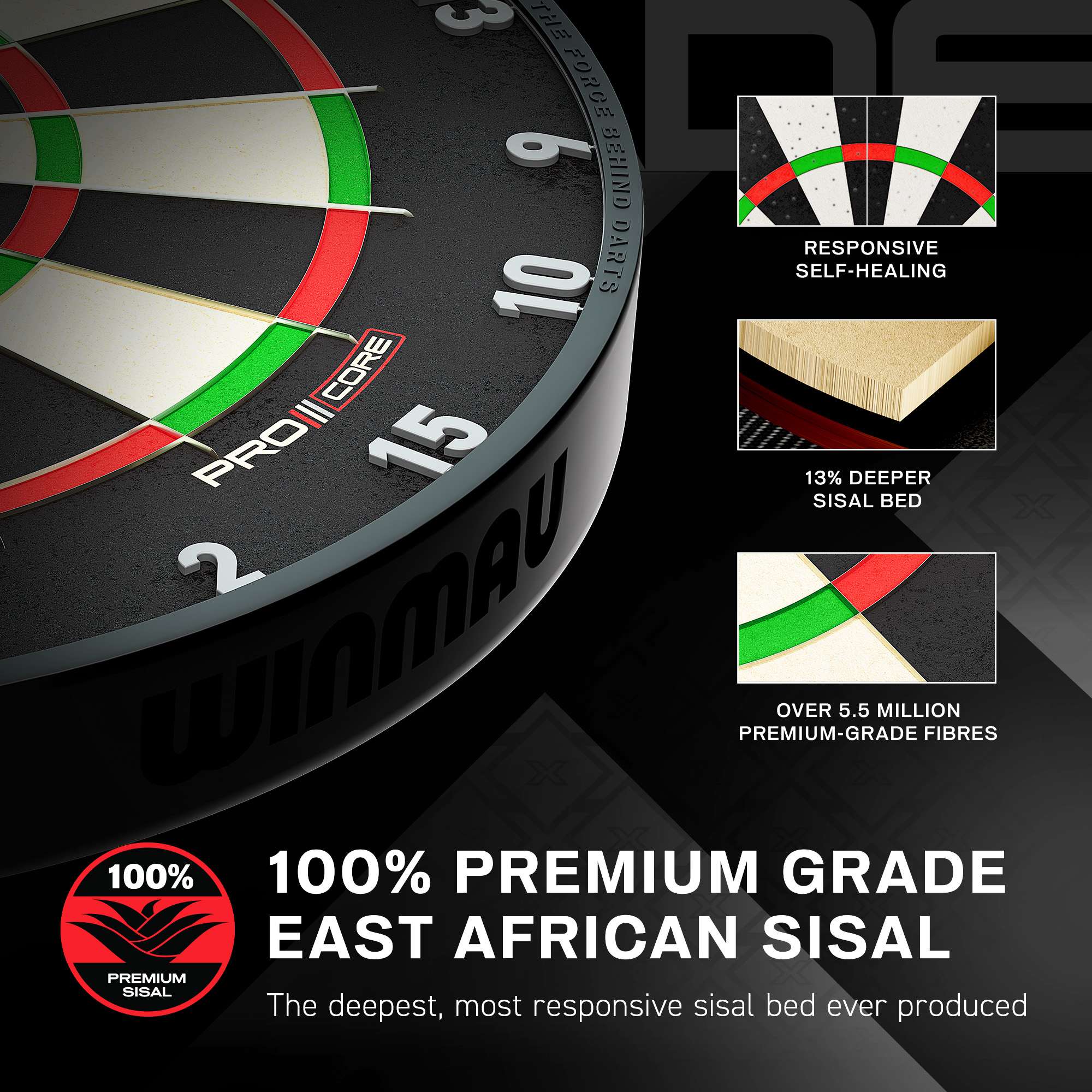 Winmau Blade X Dartboard - Bild 8