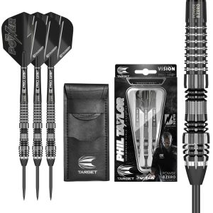 Target Phil Taylor Power 8-ZERO 4 Black TI 80% Tungsten