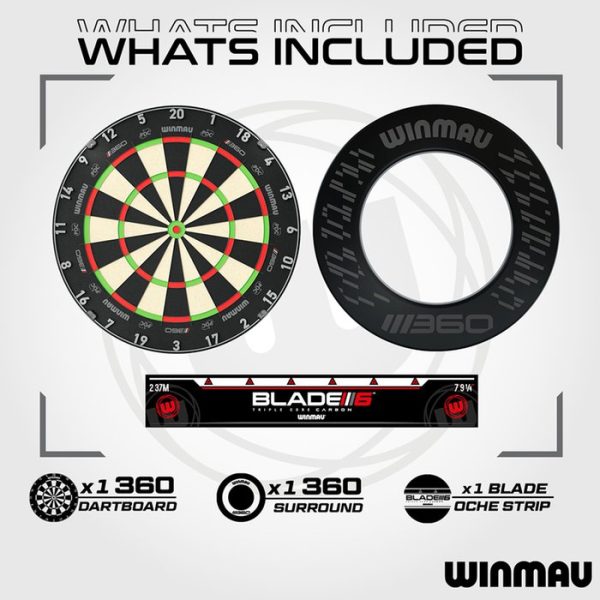 Winmau Blade 360 Dartset