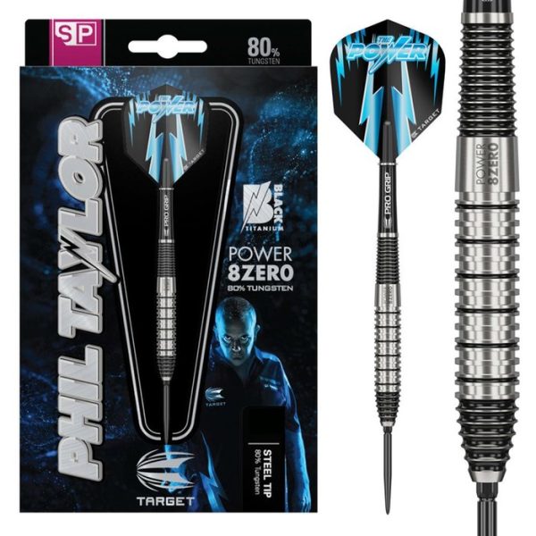 Target Phil Taylor Power 8-ZERO 2 80% Tungsten SP