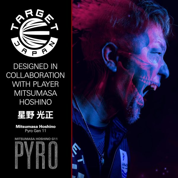 Target Japan Pyro G11 SP Steel Tip Darts 90%