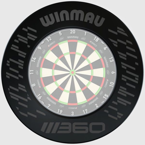 Winmau 360 Black - Dartboard Surround