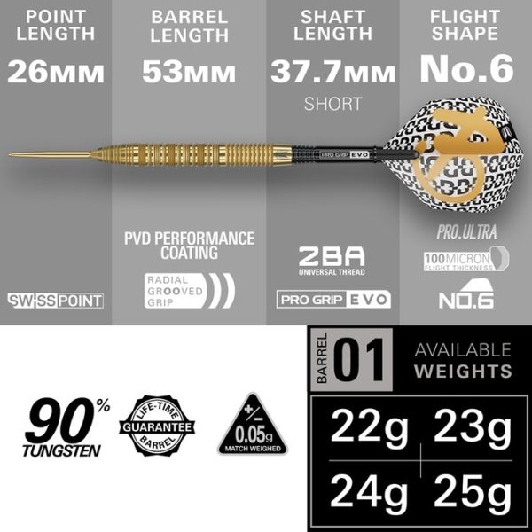 Target Bolide Envy 01 90% Tungsten