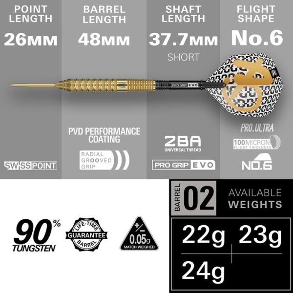 Target Bolide Envy 02 90% Tungsten