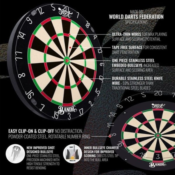 Shot Bandit Dartboard