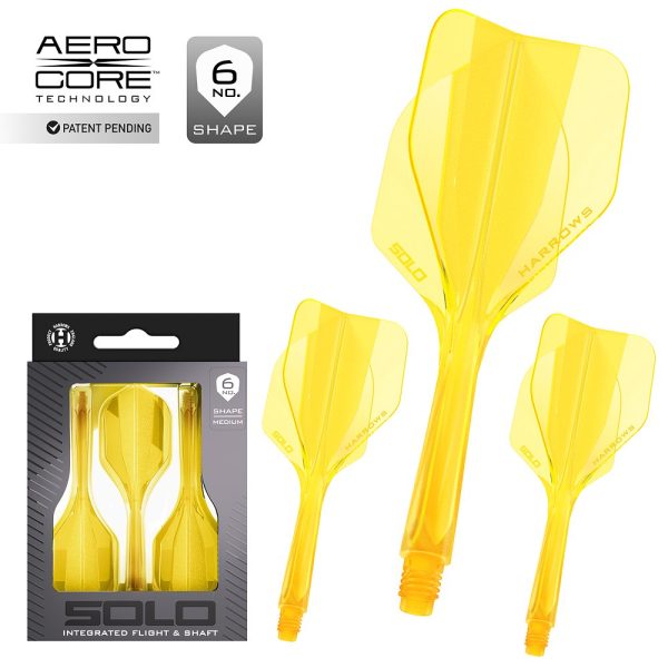 Harrows Solo Yellow No6