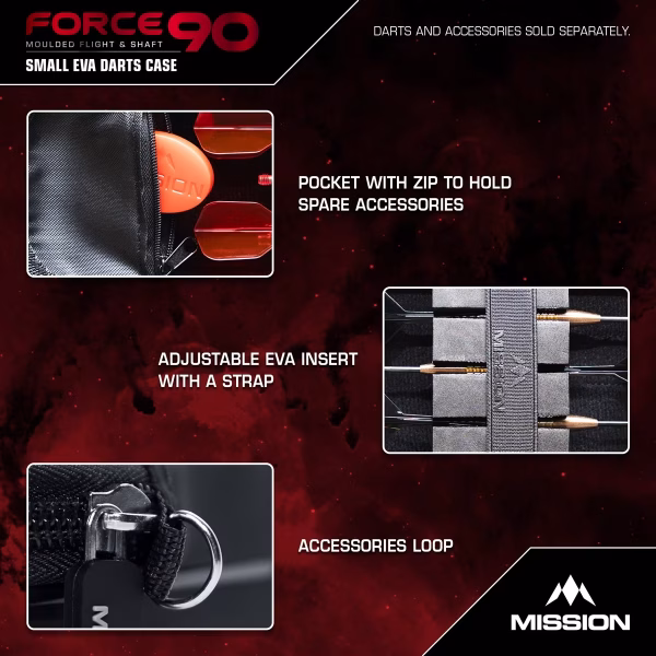 Mission Force 90 Dart Case Slim