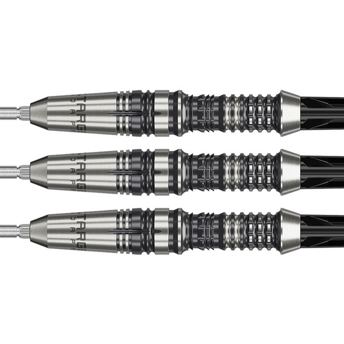 Target Japan Black Marque Heracles Swiss Point 90% Steel Tip Darts 23 Gram - Bild 2