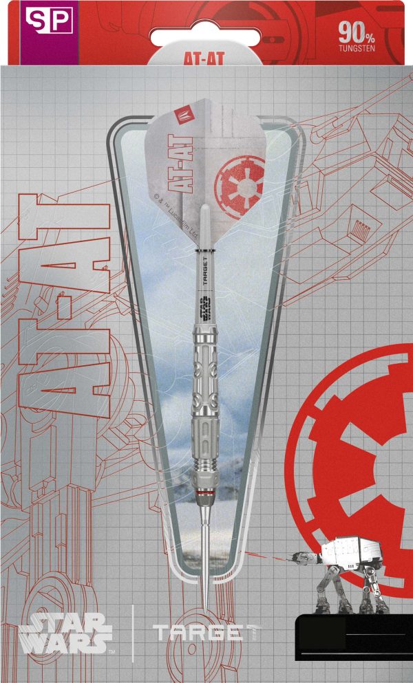 TARGET STAR WARS AT-AT 90% SP STEEL TIP DARTS 2026