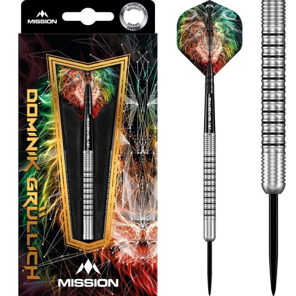Mission Dominik Grullich 95% - Steel Tip Darts